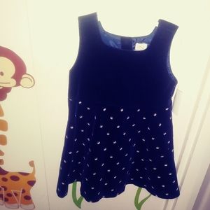 Toddler blue dress